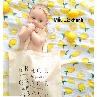Khăn quấn cho bé bằng sợi tre cỡ đại