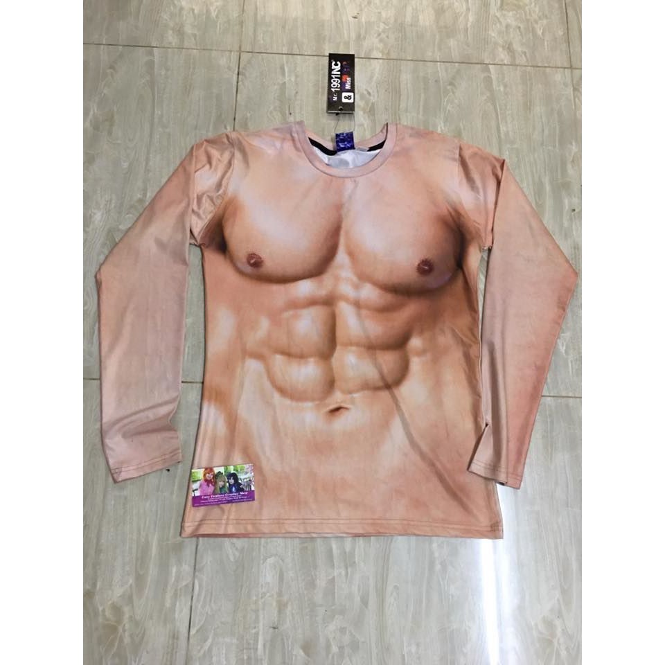 Áo thun in body nam nữ 3d
