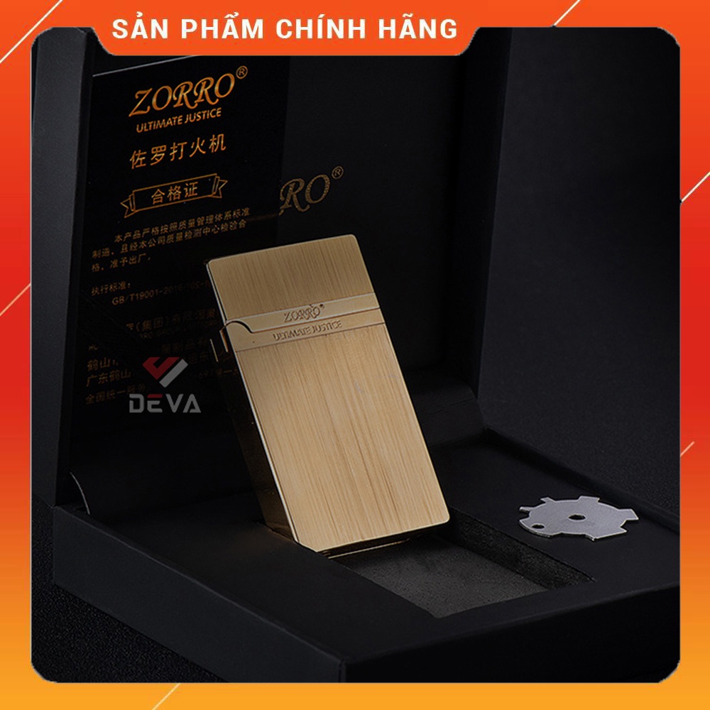 {Dòng Cao Cấp} 𝘽𝙖̣̂𝙩 𝙇𝙪̛̉𝙖 Zorro Z643 Họa Tiết Xám Xước Đính Đá Độc Đáo Deva uy tín chất lượng