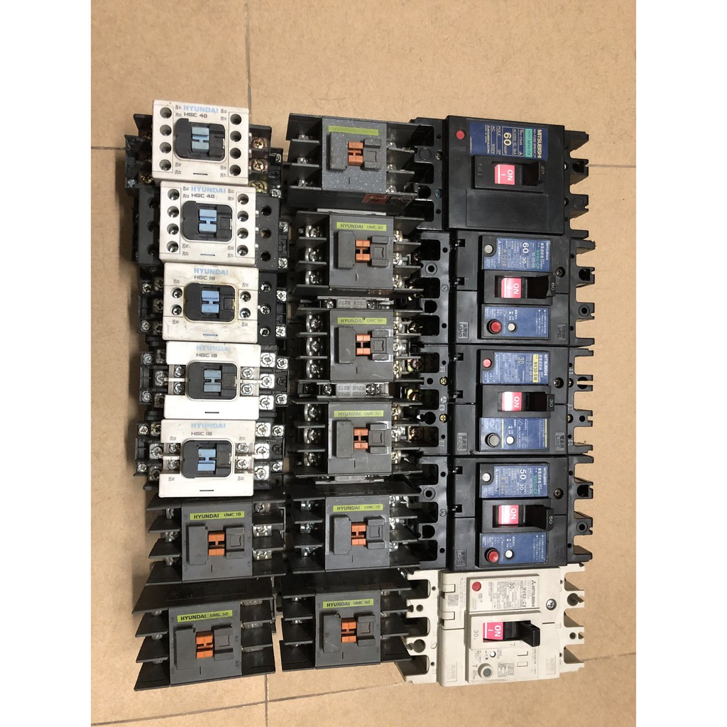 Aptomat chống giật 3 pha 380V 30ma-100mA