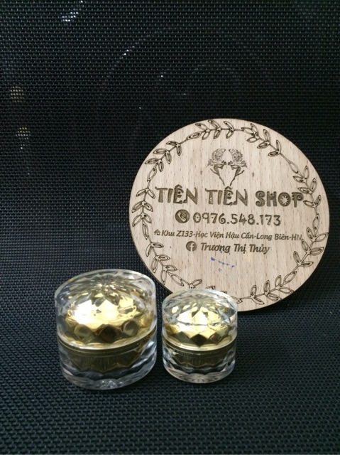Hũ nhựa saphia vàng 10ml, 5ml