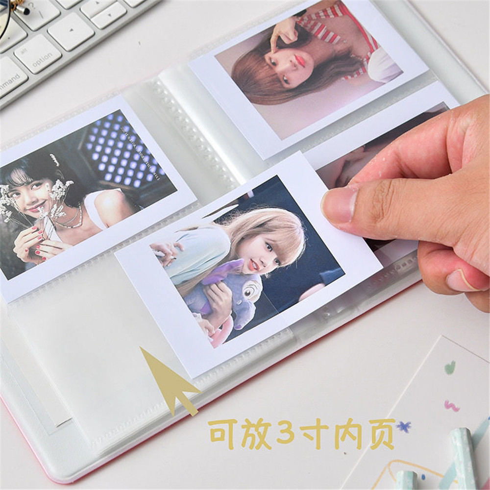 POLAROID Cuốn Album Ảnh 3 Inch 64 Trang Phong Cách Retro