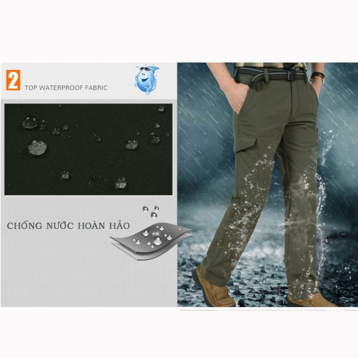 Quần túi hộp Nian Jeep Nhập Quảng Châu dã ngoại ngoài trời