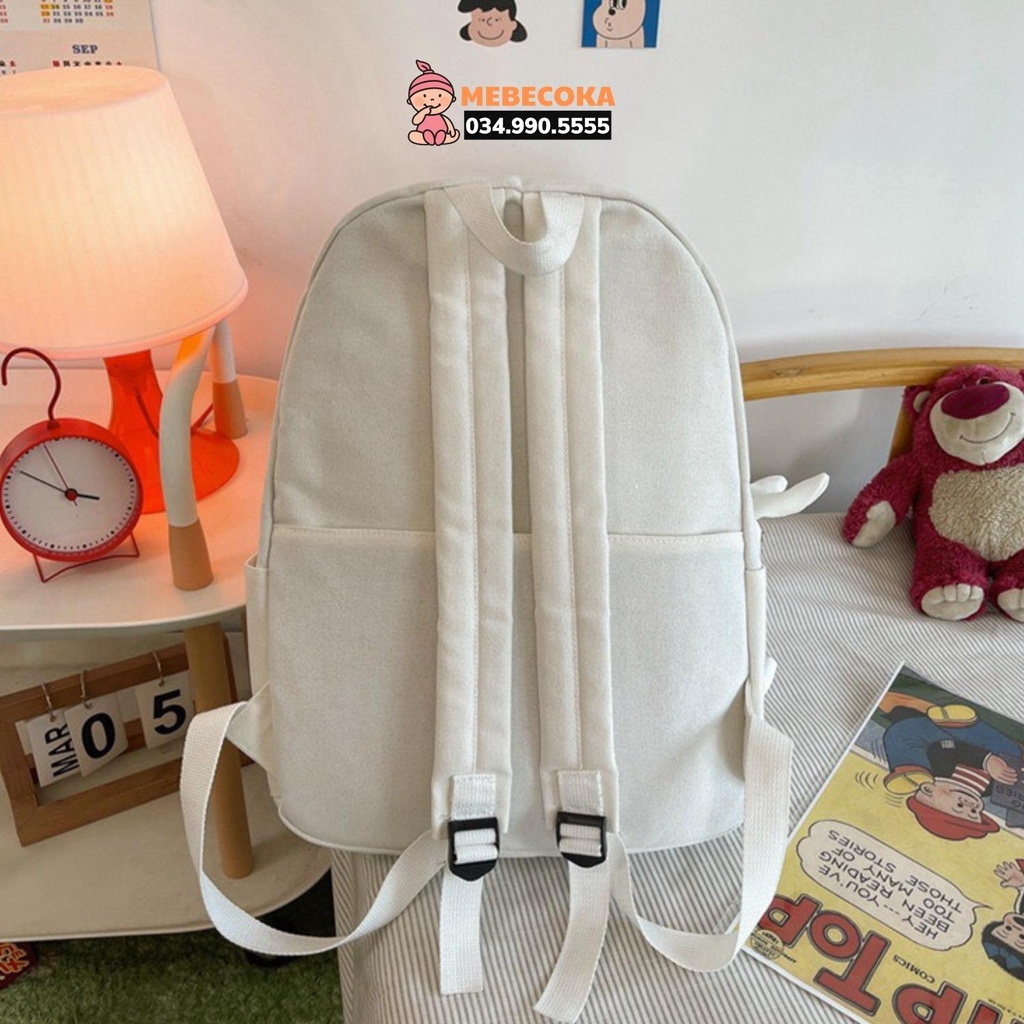 Balo nữ đi học thời trang Hàn Quốc, cặp sách đẹp hàng cao cấp dễ thương, túi xách sinh viên học sinh