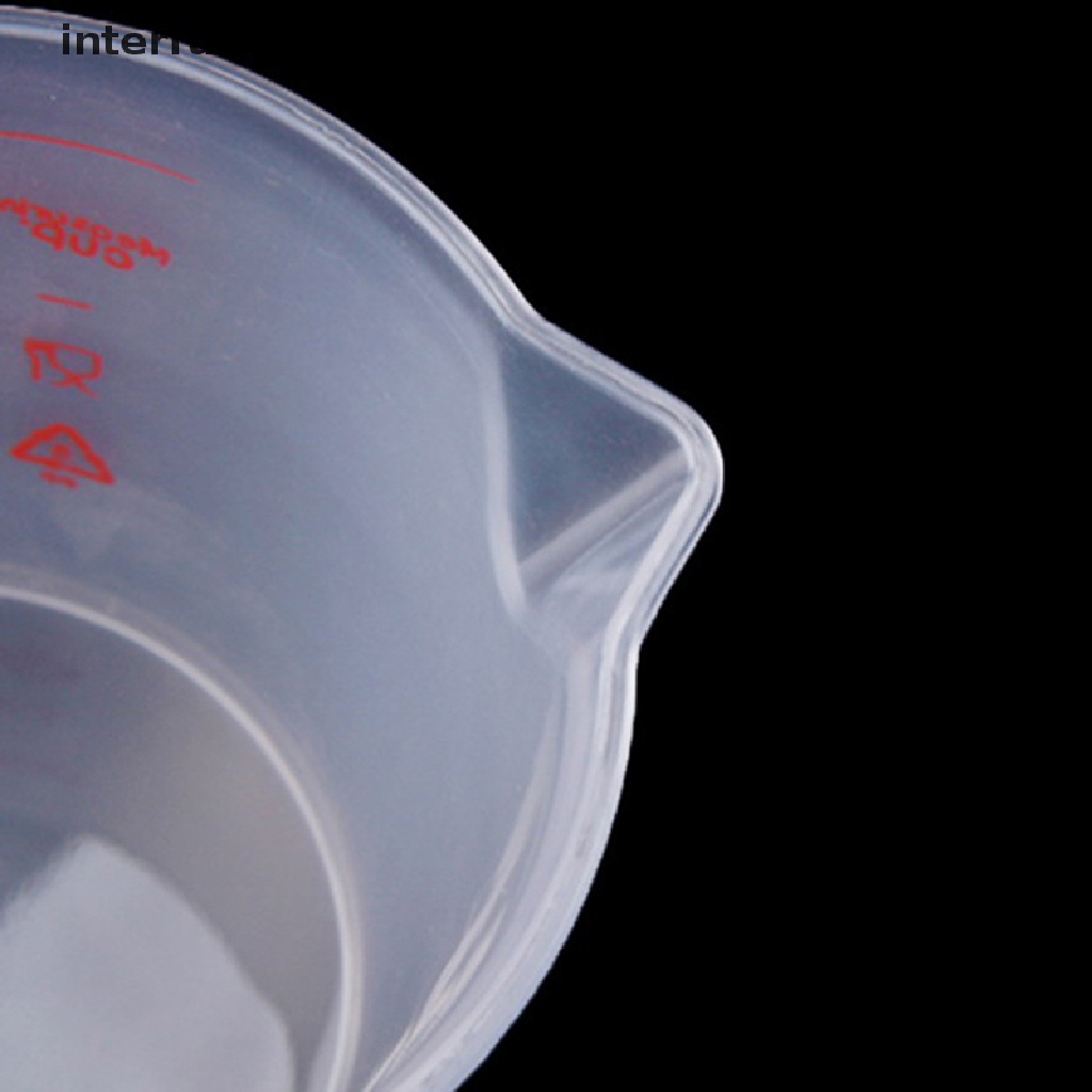 Cốc Đong Dung Dịch Bằng Nhựa Trong Suốt 250ml Có Tay Cầm Tiện Dụng Cho Nhà Bếp
