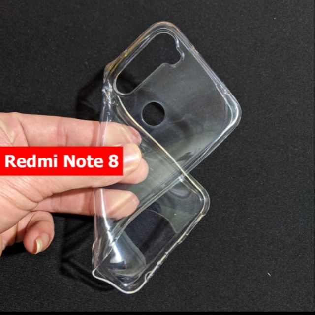 Ốp lưng silicon dẻo Xiaomi Redmi Note 8 (loại tốt)