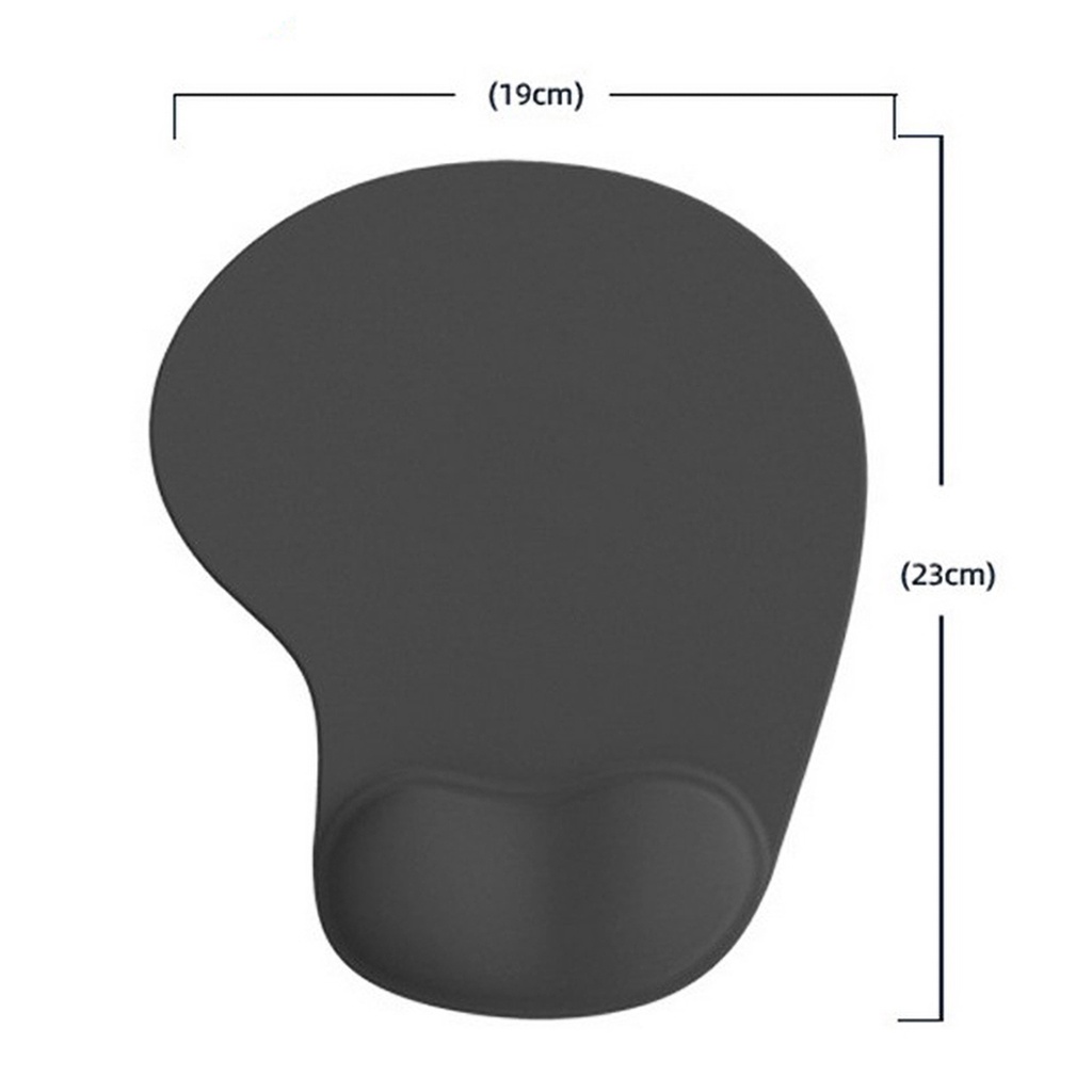 Lót Chuột Trơn Có Kê Tay Bàn Phím Đệm Silicon tiện dụng - Bàn di chuột có đệm tay