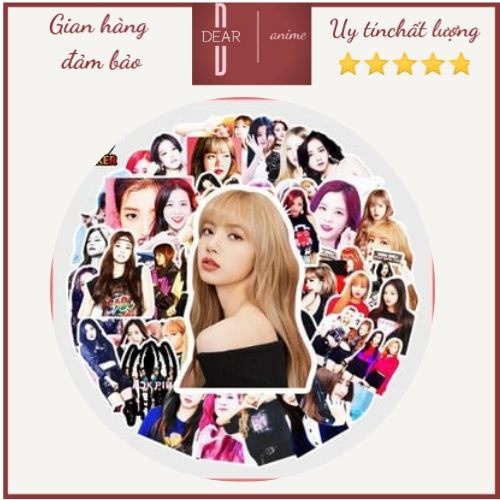 Sticker blackpink Dear anime shop xịn giá tốt hình dán sticker blackpink trang trí cute