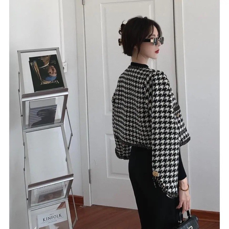 [ORDER] ÁO DẠ TWEED CARO SANG CHẢNH | BigBuy360 - bigbuy360.vn