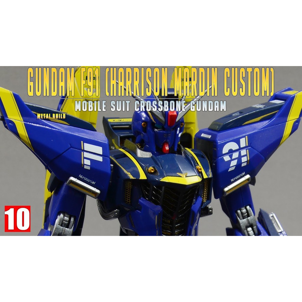 Mô hình ráp sẵn Metal build F91 HARRISON Gundam Bandai Japan