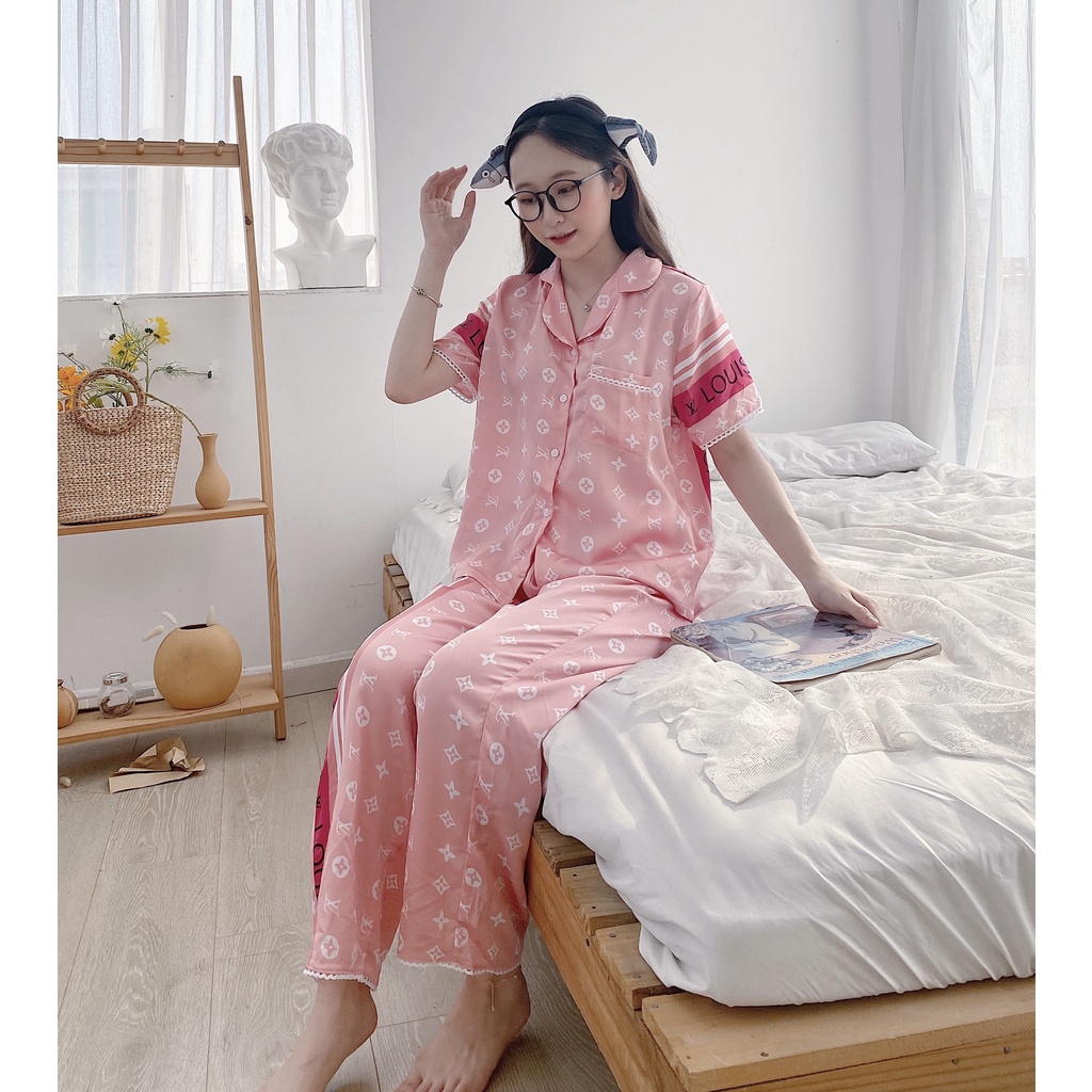 ĐỒ BỘ  𝓢𝓪𝓵𝓮 𝓼𝓸̂́𝓬[𝘼̉𝙣𝙝 𝙩𝙝𝙖̣̂𝙩 + 𝙑𝙞𝙙𝙚𝙤] vải Lụa Hàn Quốc siêu mềm mát