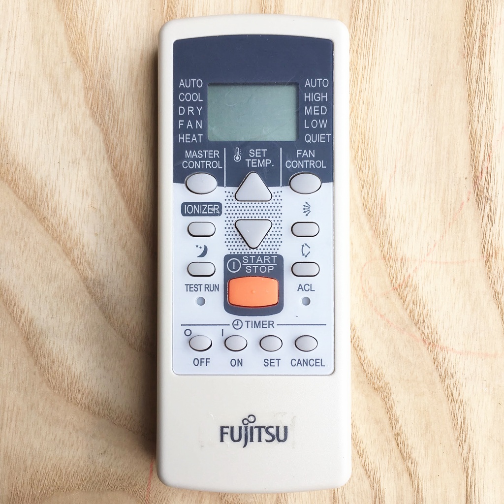Remote máy lạnh Fujitsu [TẶNG PIN] Điều khiển điều hoà Fujitsu