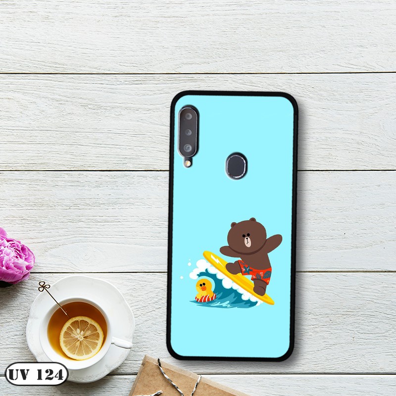 Ốp lưng điện thoại Samsung Galaxy A20S - lưng nhám viền dẻo