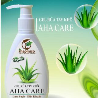 Gel rửa tay khô aha care lọ 150ml