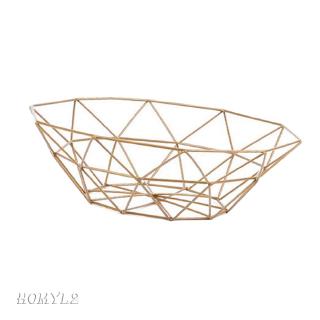 Fruit Basket Durable Metal Fresh Fruit Baskets Apple Oranges Storage Bowl L