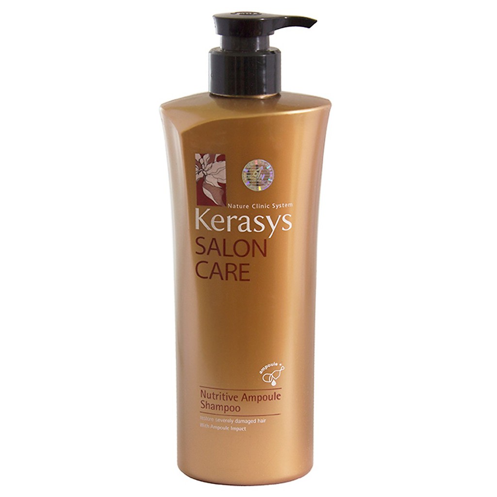 Dầu gội Kerasys nâu salon car Nutritive Ampoule Shampoo Hàn quốc 600ml