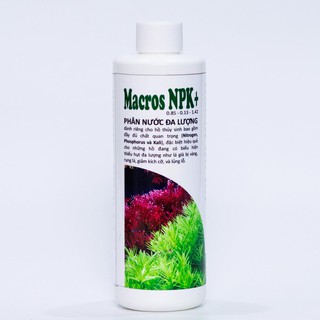 Phân nước hồ cá thuỷ sinh Macros NPK+ 500mL