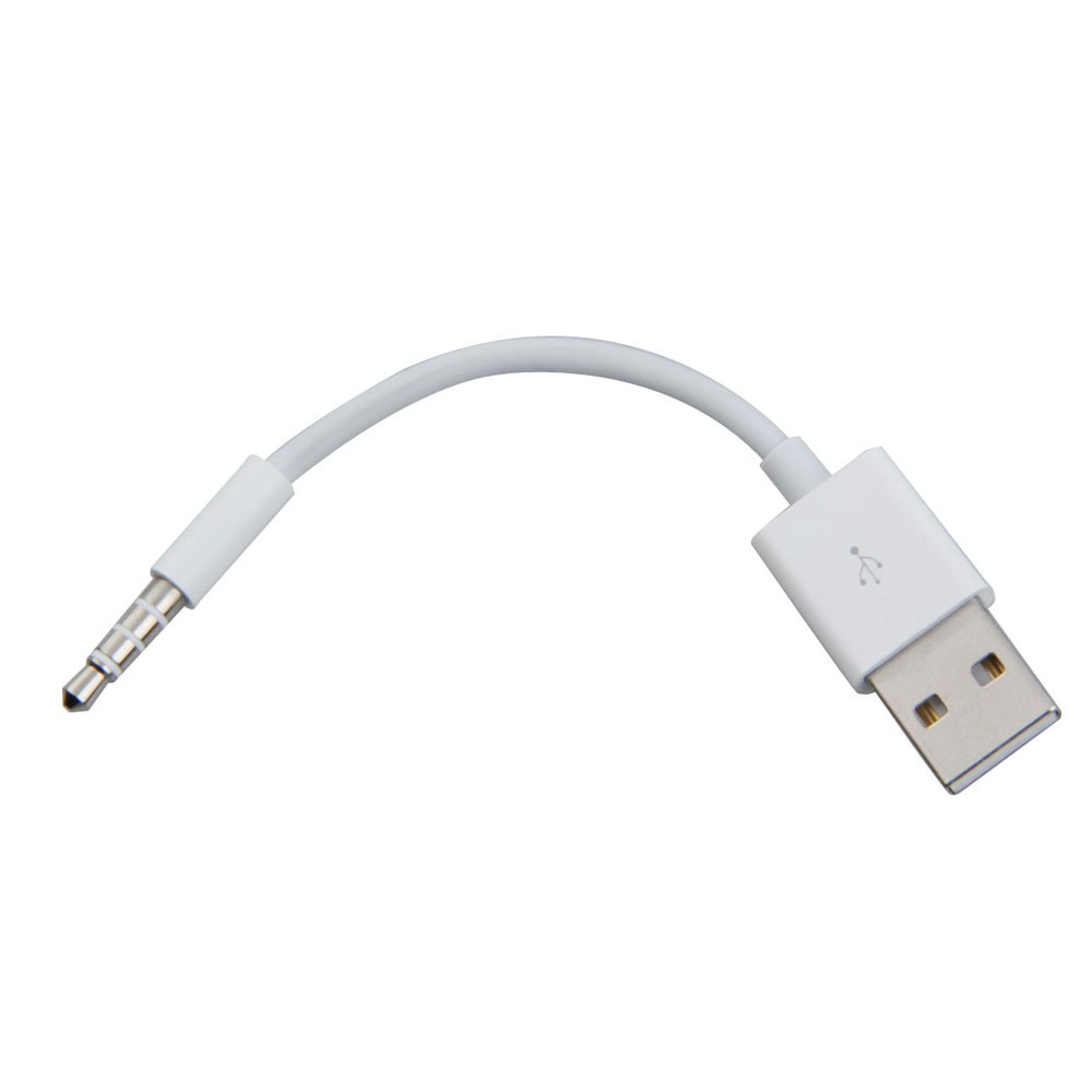 🌟Chất lượng cao nhất🍁Charger Data USB 3.5mm Sync Audio Cable for iPod Shuffle 3rd 4th Gen