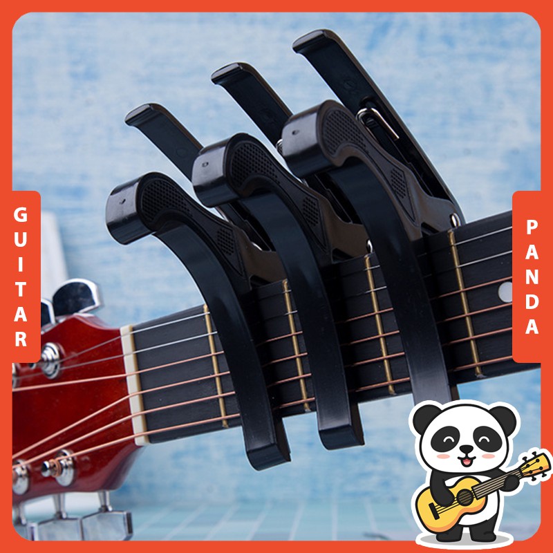 Capo Guitar Acoustic Classic Ukulele Guitar Panda