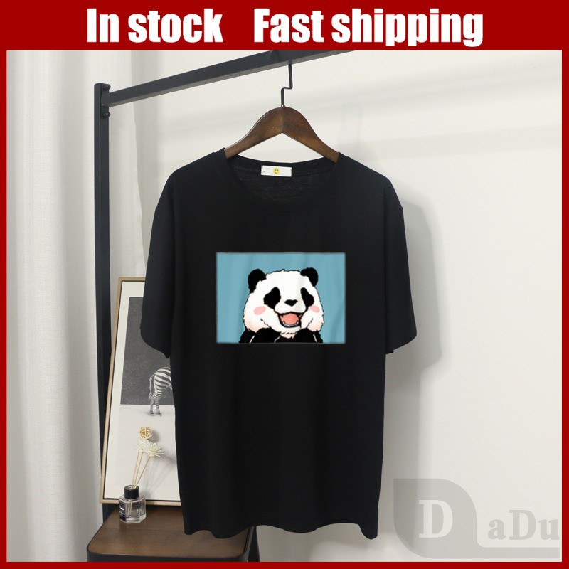 Áo Thun Tay Ngắn Cổ Tròn Dáng Rộng In Họa Tiết Hoạt Hình Thời Trang Cho Nữ Size S-3XL