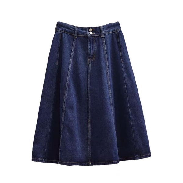 C1231K Chân váy jean xoè nữ hè cho người mập hàng nhập