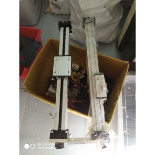 Trượt vitme kèm bát và Puly Hành trình 350mm