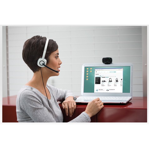 Tai Nghe Có Mic Logitech H150 - Headphone Hỗ Trợ Học Online Và Nghe Nhạc - Hàng Chính Hãng