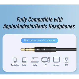 Vention Jack 3.5mm Mic + Headphone Splitter Audio Cable