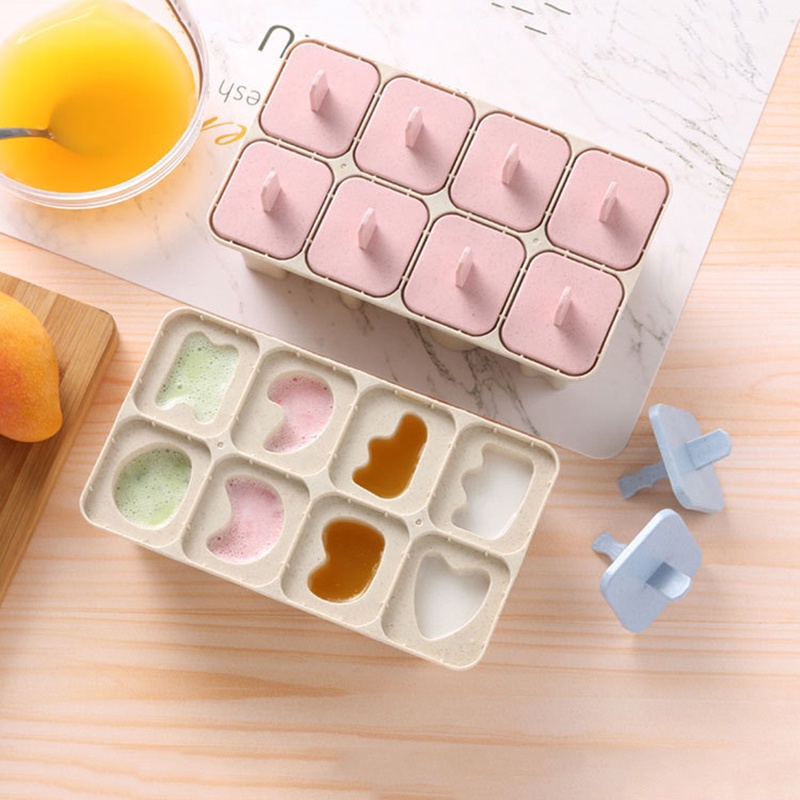 Khuôn làm kem que hình chữ cái sáng tạo tiện dụng