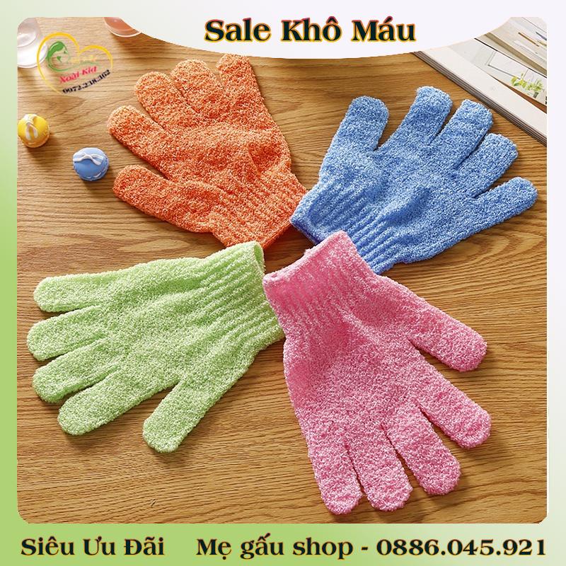 Găng tay tẩy tế bào chết chống trượt dưỡng ẩm cho da khi tắm- 1 chiếc