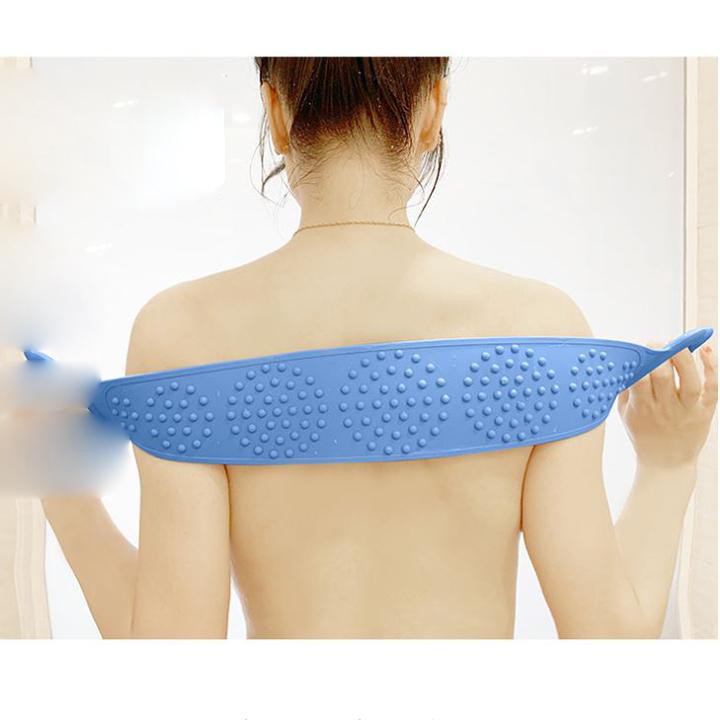 Đai Chà Lưng Silicon Massage Làm Sạch Cơ Thể Thư Giản Khi Tắm