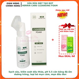 SỮA RỬA MẶT TẠO BỌT HERRIN CARE CLEANSING FOAM 100ML