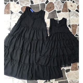 đầm đôi mẹ và bé baby doll