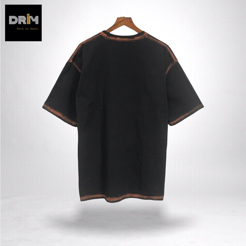 Áo thun Unisex phom rộng DRIM T-shirt TAG basic (bảo hành lỗi đổi 1)o