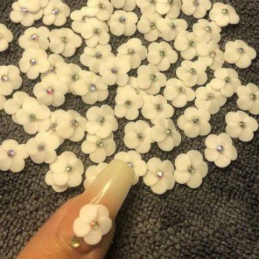 Hoa mai 5 cánh -hoa bột nail