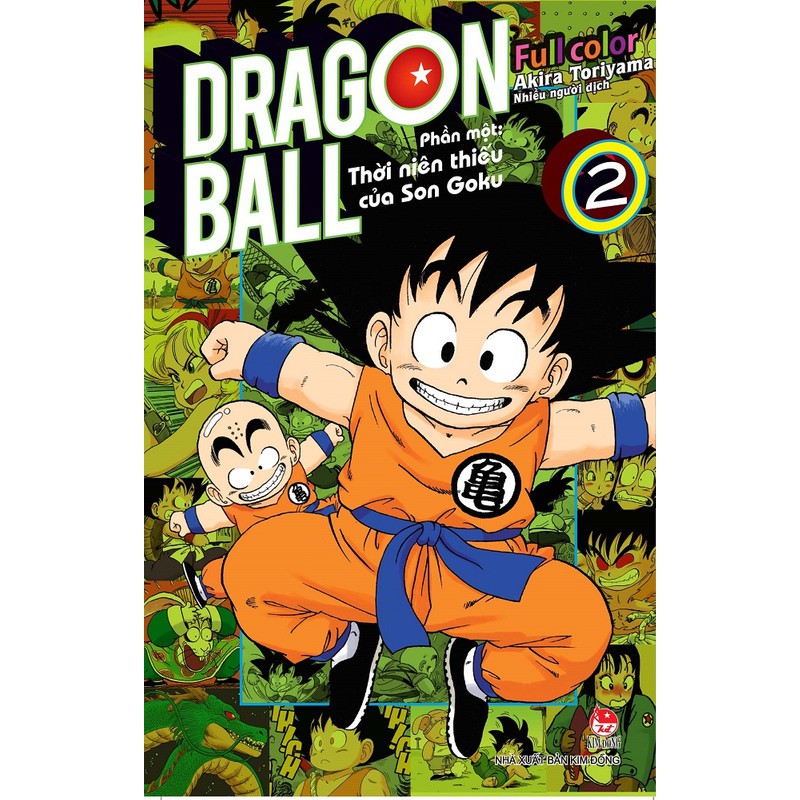 Sách - Dragon Ball Full Color - Phần Một: Thời Niên Thiếu Của Son Goku - Tập 2