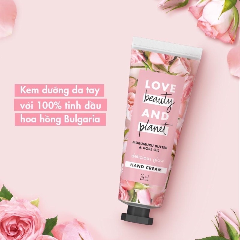 Kem dưỡng da tay Love Beauty and Planet Dừa Tươi & Hoa Mimosa Love Beauty & Planet Coconut Water & Mimosa Flower 29ml