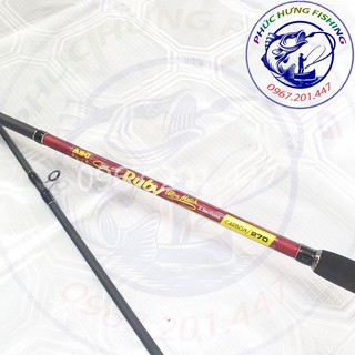 Cần Câu Cá 2 Khúc Ruby Carbon Có Đủ Size 2m1 2m4 2m7 3m