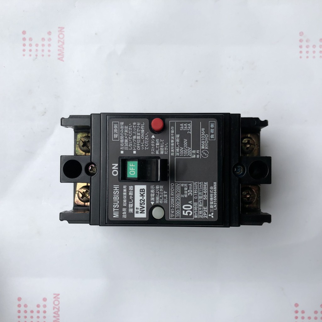 Aptomat chống giật chống rò nội địa Nhật lắp tổng 20A-50A