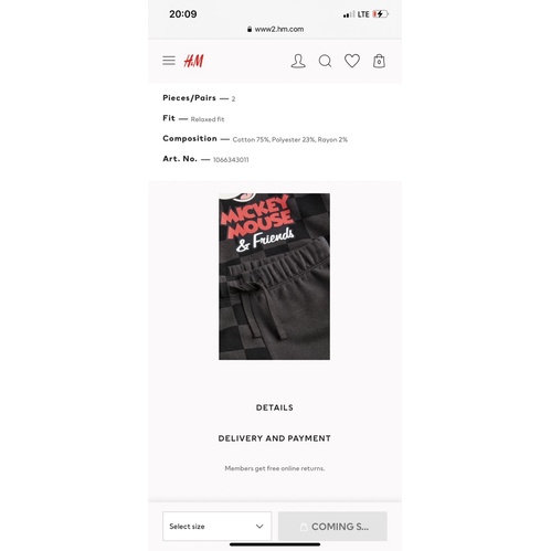 Bộ Nỉ Bé Trai Mickey Kẻ Ô Xám HaM