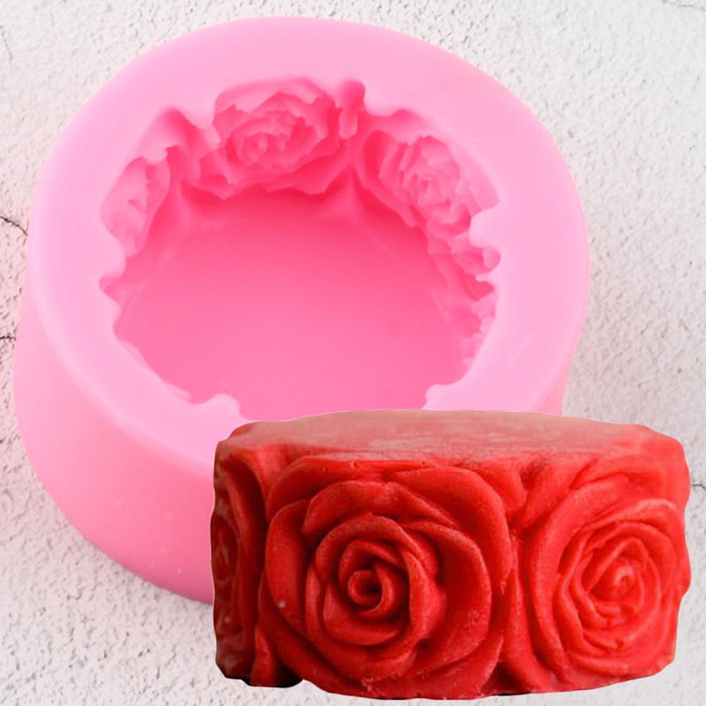 Khuôn Silicone Tạo Hình Làm Nến / Xà Phòng / Đất Sét 3D