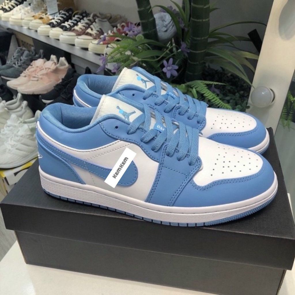 Giày 𝐉𝐨𝐫𝐝𝐚𝐧 1 low Panda màu đen trắng nam nữ, Giày sneaker JD 1 Panda cổ thấp bản đẹp 2022