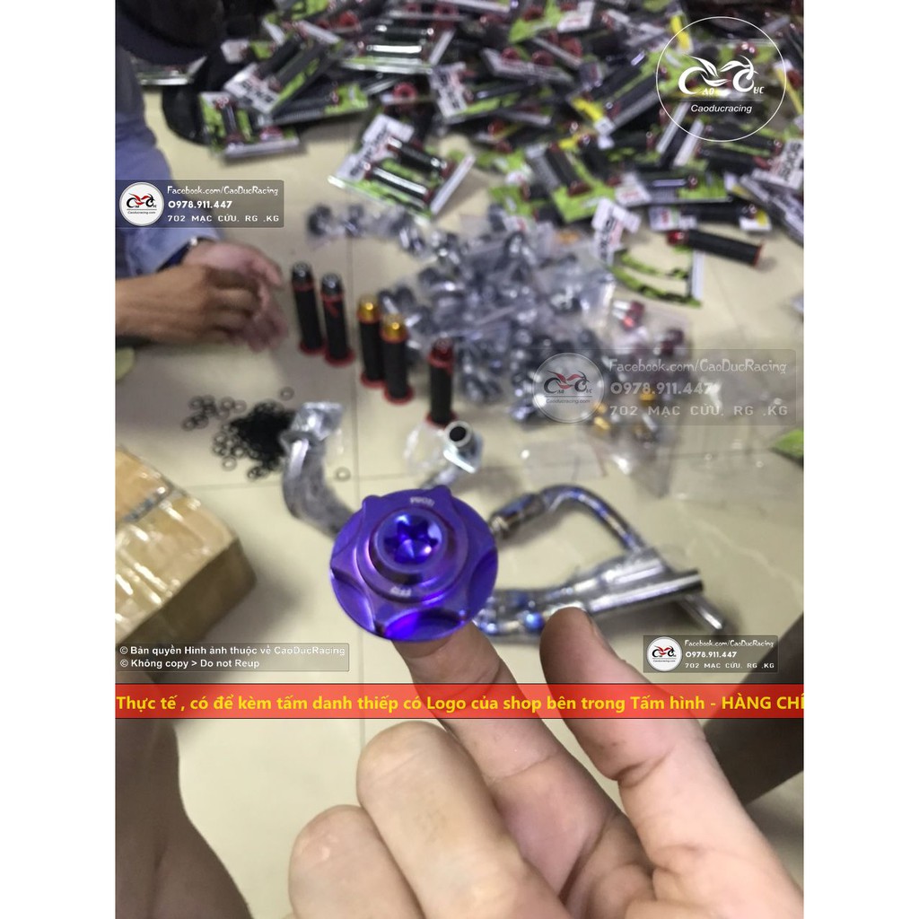 ốc nắp nhớt GR5 lắp mọi loại xe