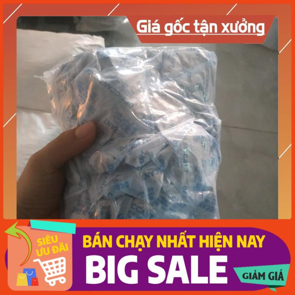 [NEW] Hạt Hút Ẩm Silicagel 200g Bịch 1kg (5 Gói) sử dụng trong thực phẩm, quần áo, giày dép, khửi mùi hôi