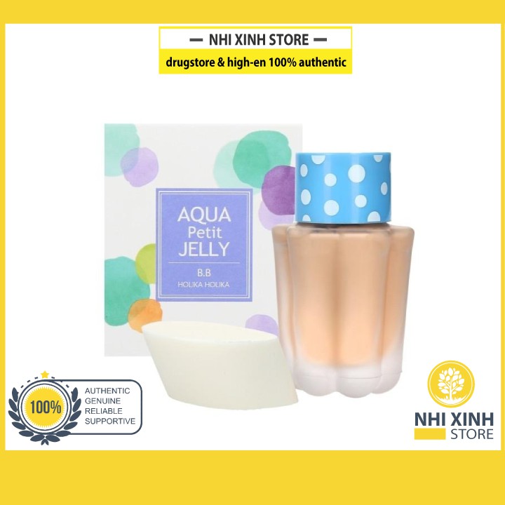 Kem Nền Dạng Thạch Holika Aqua Petit Jelly BB Cream