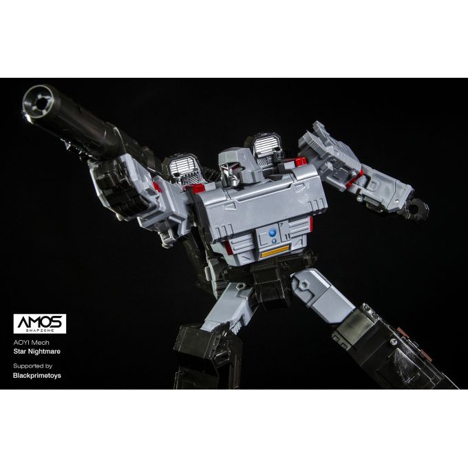 Mô hình robot Megatron Oversized War for Cybertron Transformers Black Mamba H6002-10B biến hình xe tăng H600210B BMB