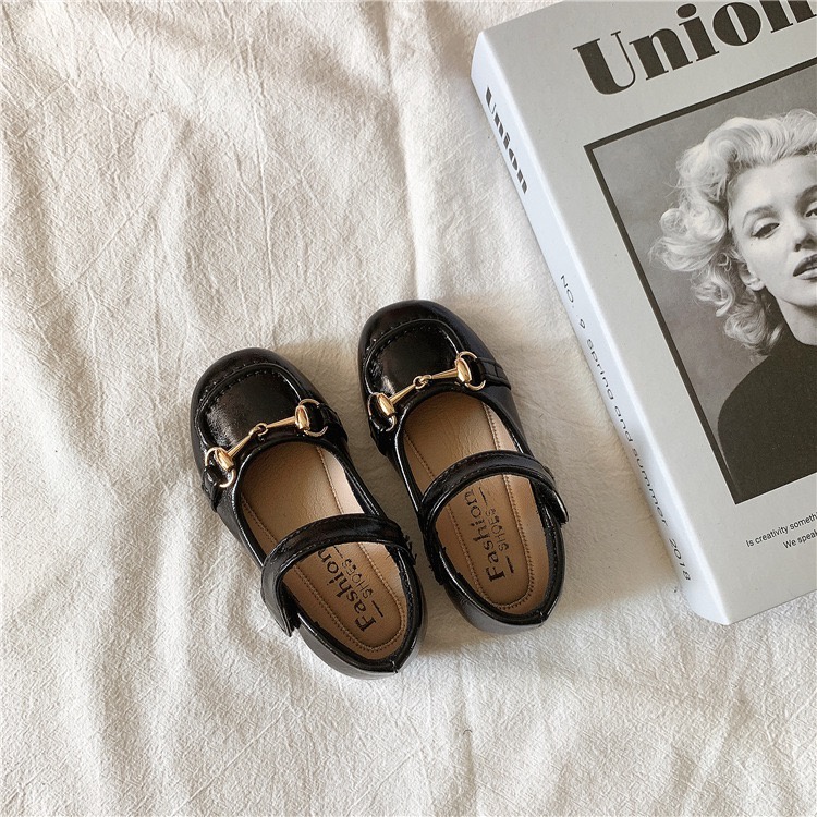 Giày Búp Bê Da Mềm  Kiểu Dáng Đáng Yêu Cho Bé Gái 2-16 Tuổi A359