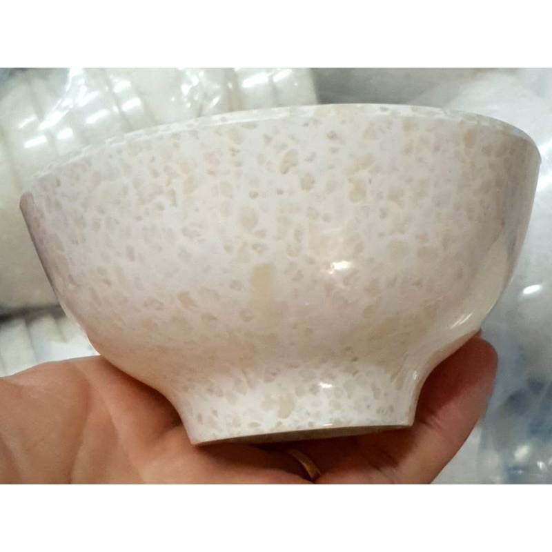 Tô - chén - dĩa nhựa melamine VÂN ĐÁ KEM