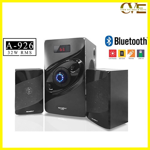 Loa Vi Tính Bluetooth SOUNDMAX A926 Cao Cấp - Loa Máy Tính PC Để Bàn Nghe Nhạc Chính Hãng | BigBuy360 - bigbuy360.vn