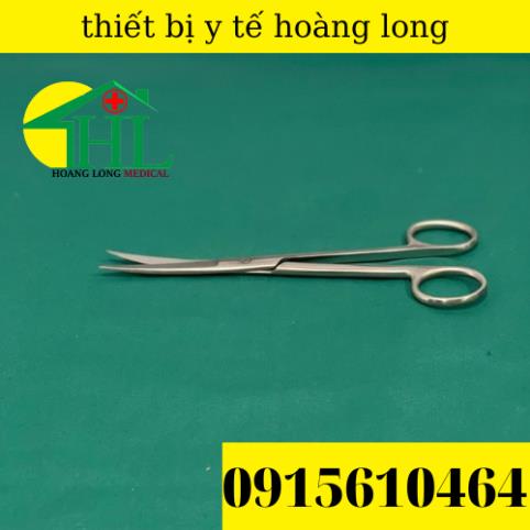 Kéo Y Tế -Kéo Cong Nhọn 2 Đầu 16cm Pakistan